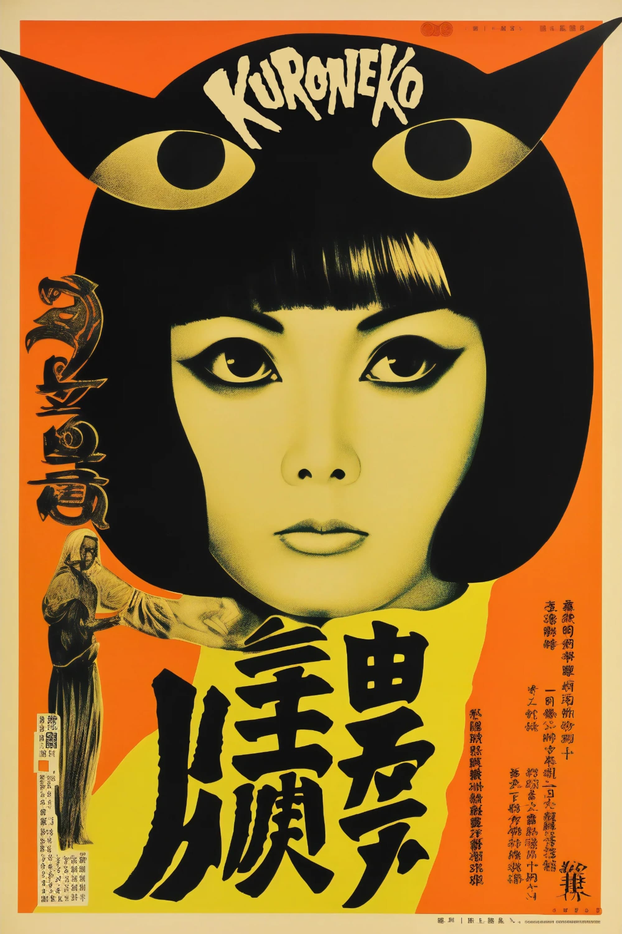 Черные кошки в бамбуковых зарослях (1968) - Постеры — The Movie Database  (TMDB)