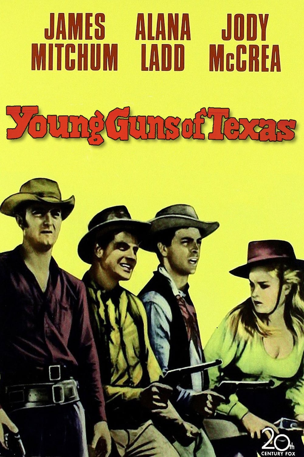Young Guns Of Texas 1962 Posters The Movie Database Tmdb