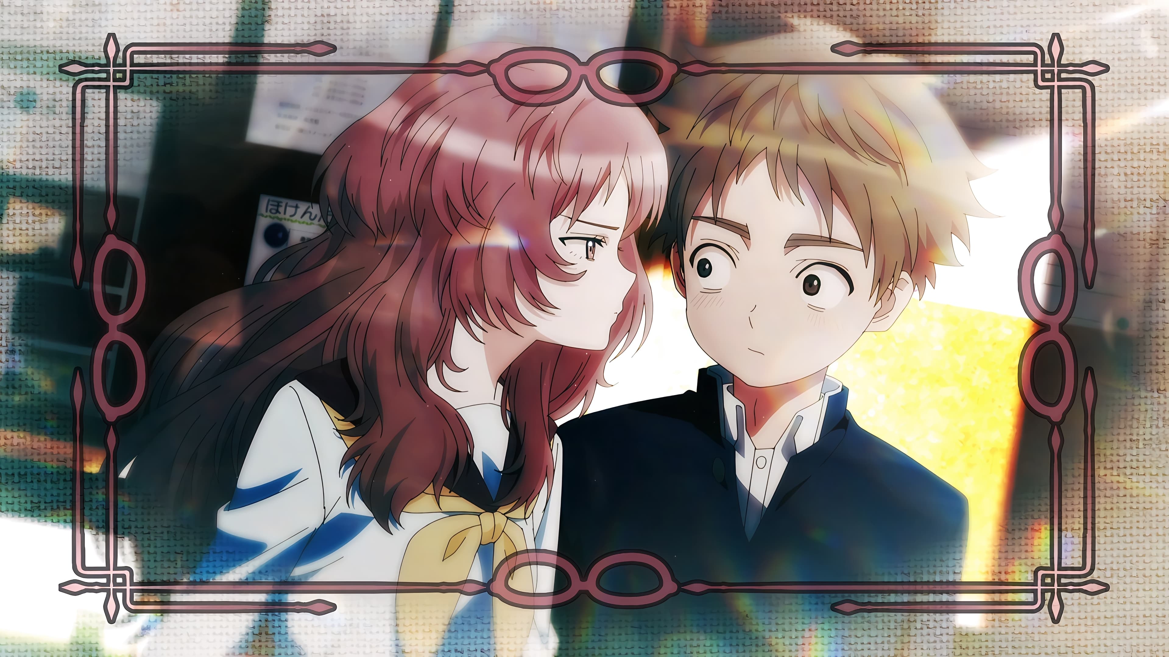 Anime Romance Suki na Ko ga Megane wo Wasureta #animesfofos #animesrom