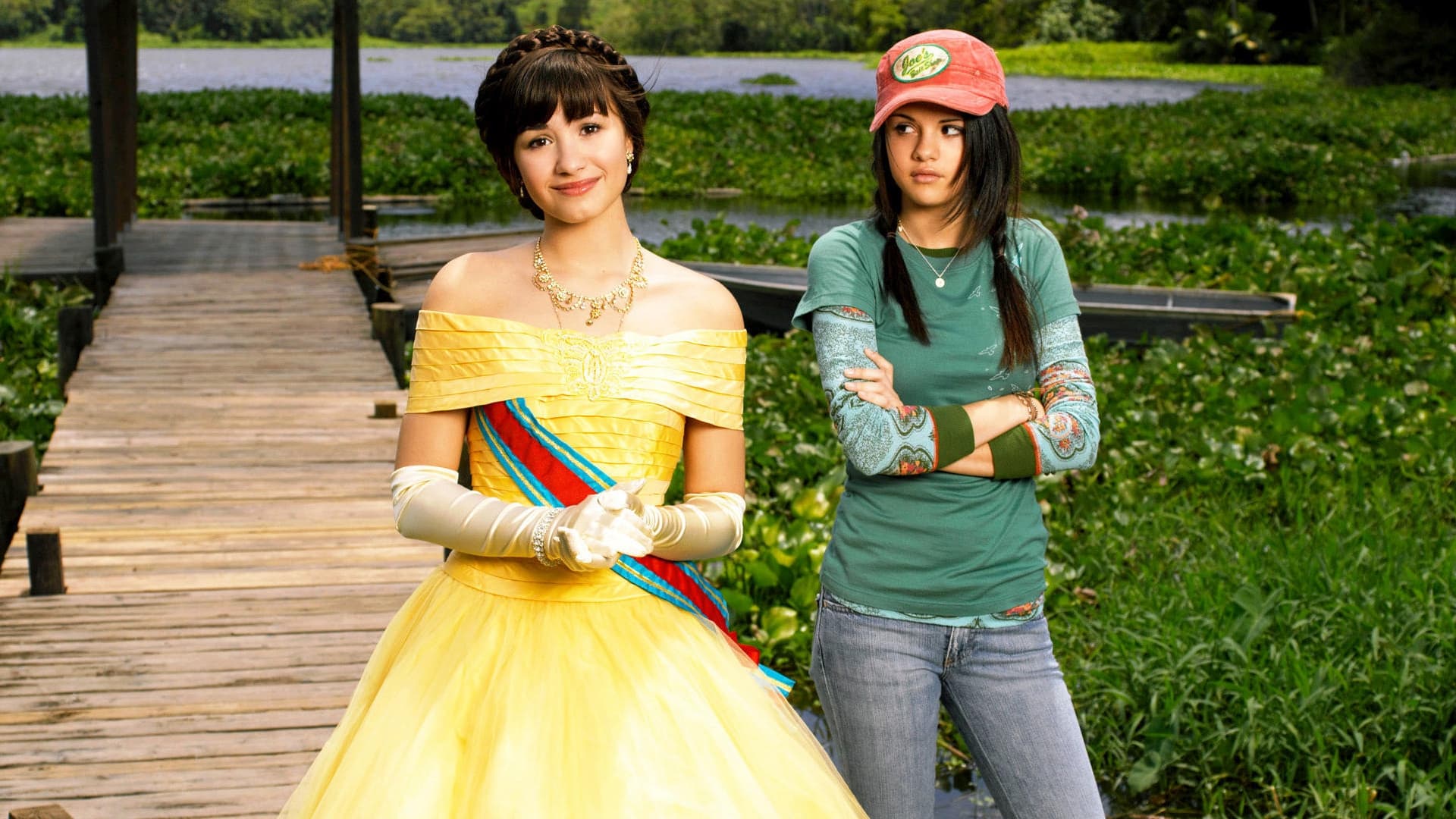 Carter e la principessa Rosalinda nel film di Disney Channel "Programma protezione principesse" (2009)
