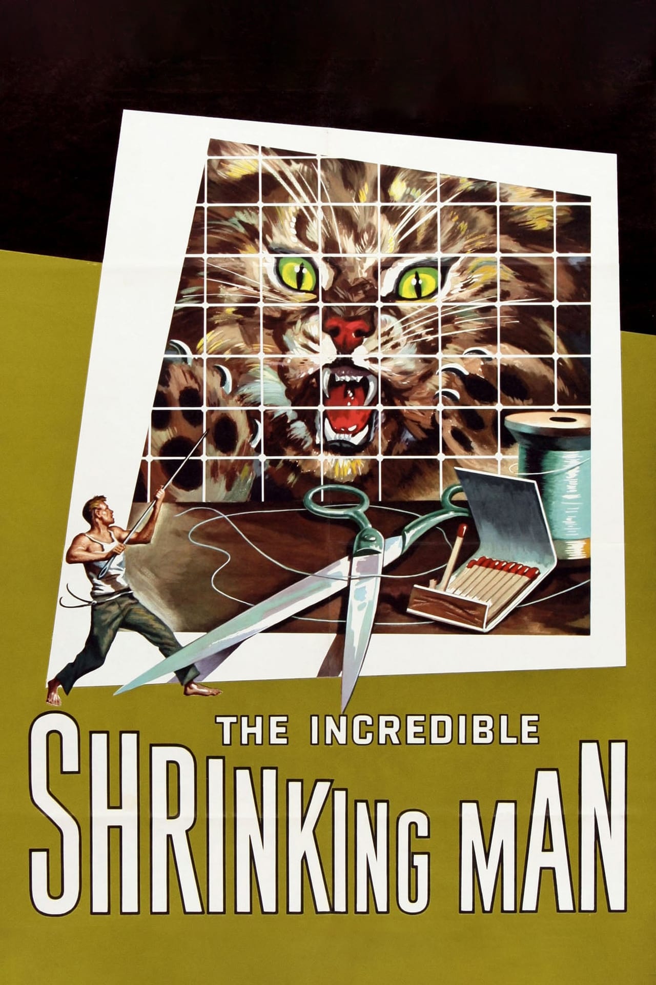 Incredible Shrinking Man, The poster