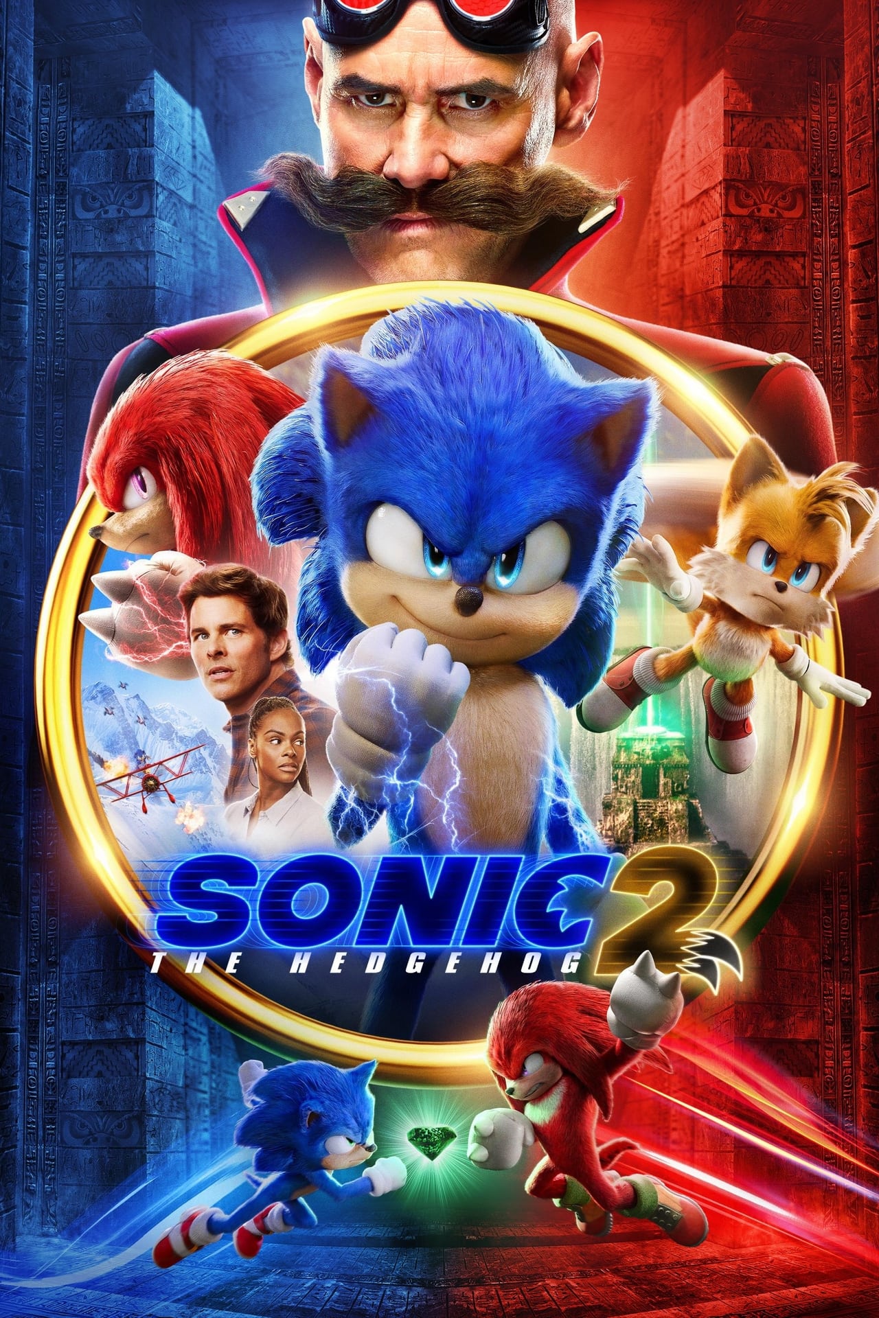 movie poster of Sonic the Hedgehog 2