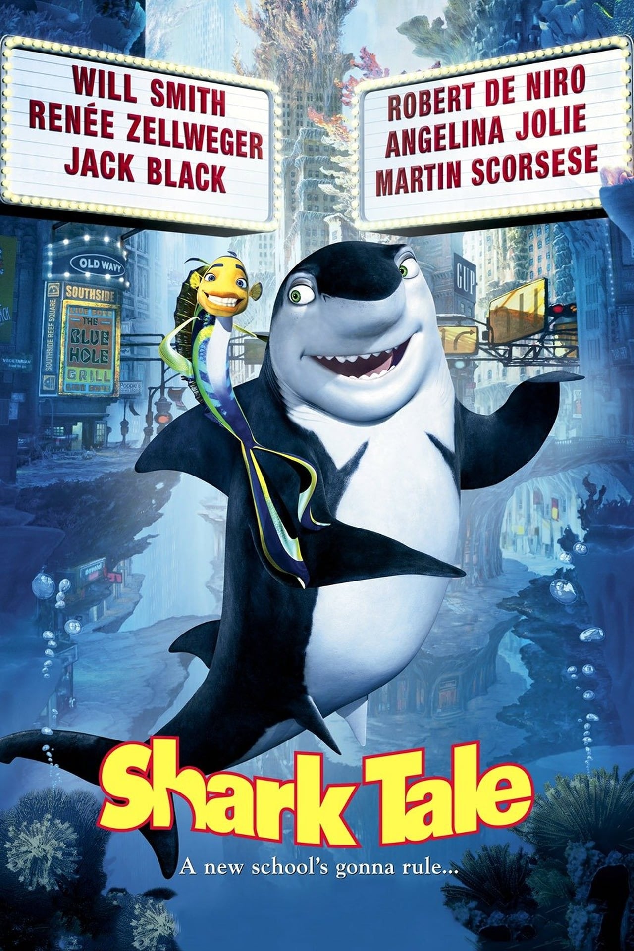 EN - Shark Tale (2004) DE NIRO, SCORSESE, PETER FALK