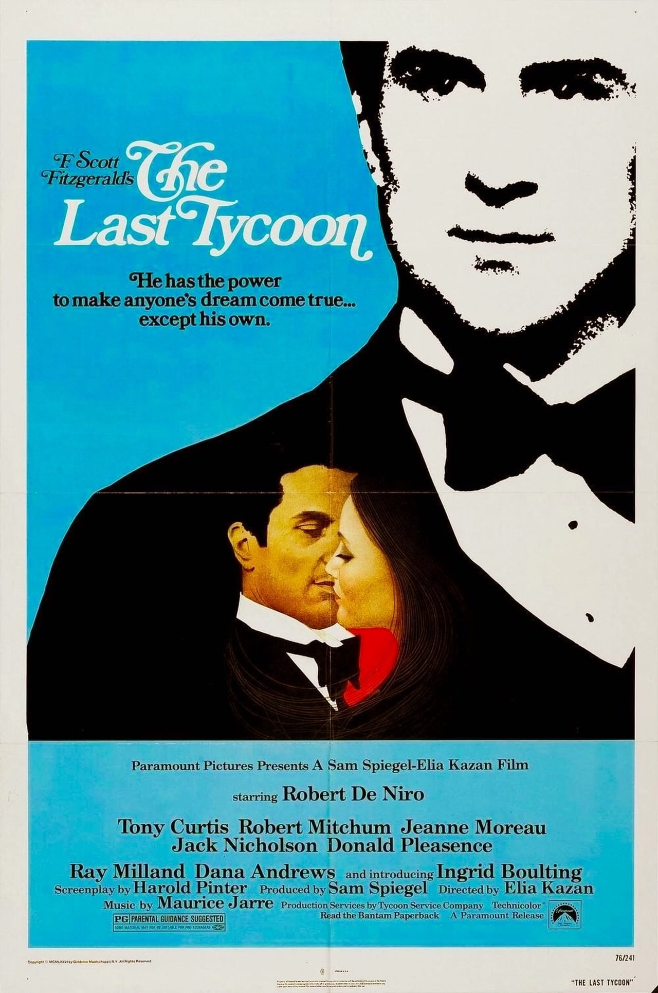 EN - The Last Tycoon (1976) DE NIRO, JACK NICHOLSON, ELIA KAZAN, TONY CURTIS, ROBERT MITCHUM