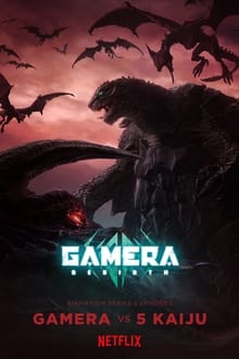 GAMERA -Rebirth- op Netflix