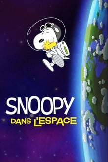 Snoopy dans l’espace poster