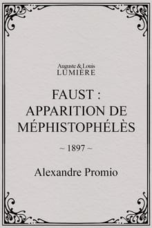 Faust : apparition de Méphistophélès