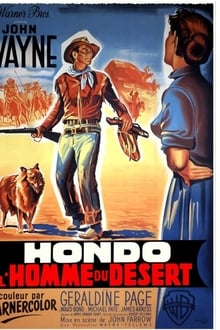 Hondo, l'homme du désert poster