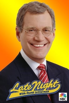 Late Night with David Letterman-poster