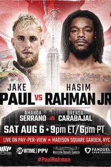 Jake Paul vs Hasim Rahman Jr