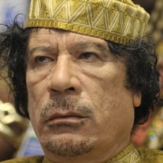 Muammar gaddafi