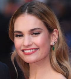 Lily James's poster