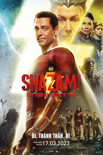 Shazam! Cơn Thịnh Nộ Của Các Vị Thần - Poster