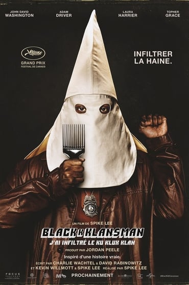 BlacKkKlansman - J'ai infiltré le Ku Klux Klan Film Streaming