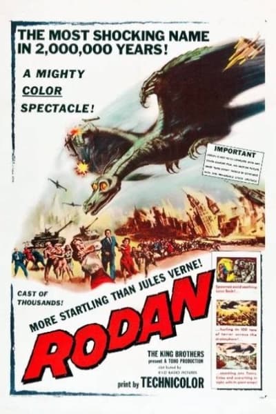 Rodan! The Flying Monster!