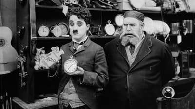 Chaplin odhadcem v zastavárně