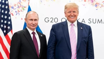 Erzfreunde - Trump und Putin