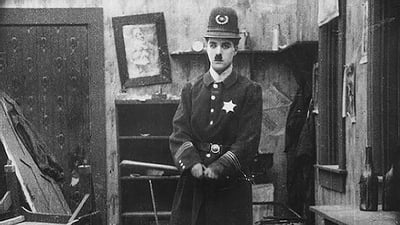 Chaplin strážcem veřejného pořádku