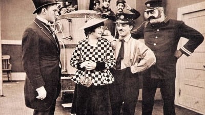 Chaplin hasičem