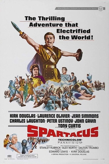 EN - Spartacus (1960) KIRK DOUGLAS, TONY CURTIS
