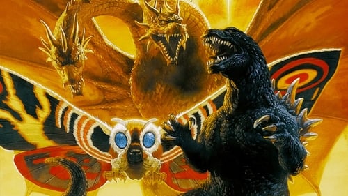 Godzilla, Mothra y King Ghidorah: Los monstruos gigantes al ataque. FHD