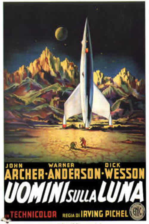 Uomini sulla luna (1950) - Poster — The Movie Database (TMDB)