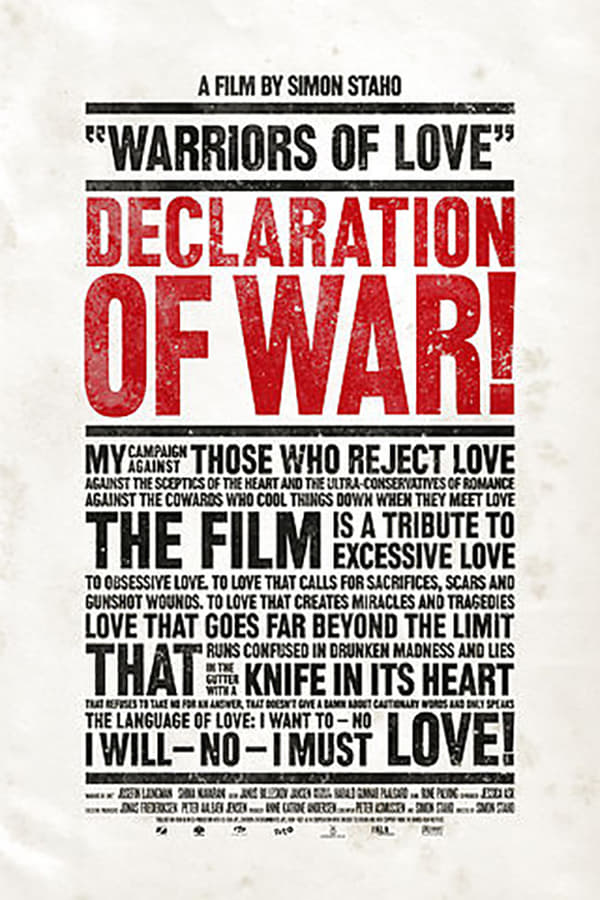 Affisch för Kärlekens Krigare