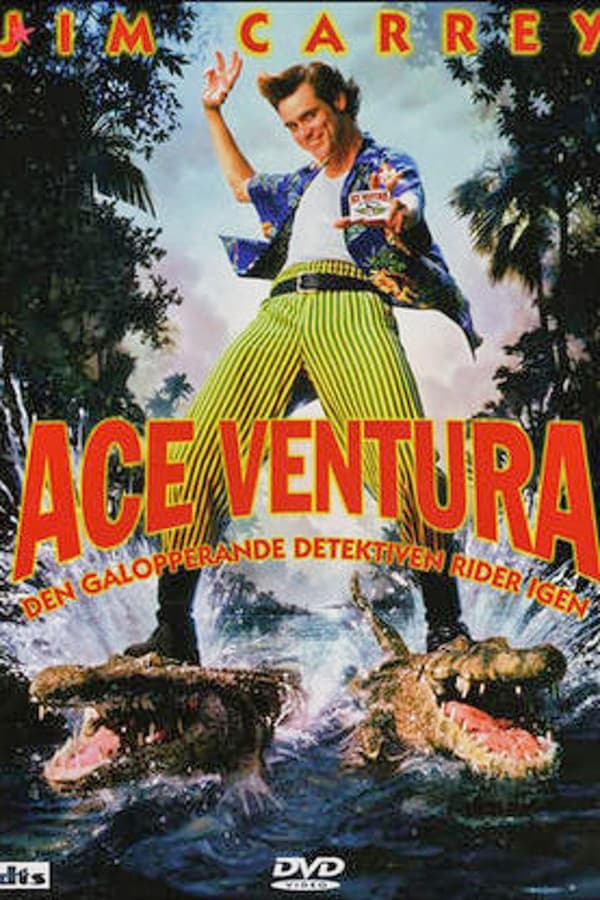 Affisch för Ace Ventura - Den Galopperande Detektiven Rider Igen