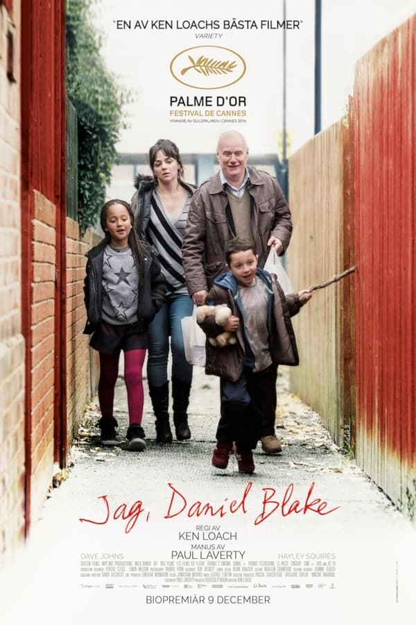Affisch för Jag, Daniel Blake