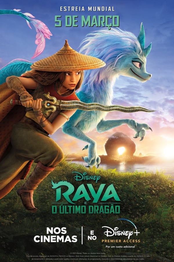 Raya e o Último Dragão - Poster