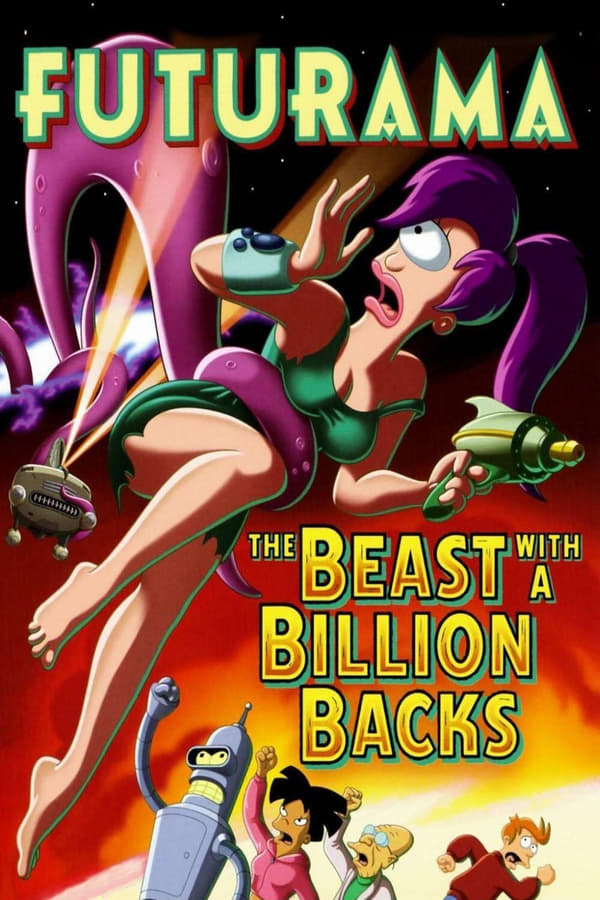 Affisch för Futurama: The Beast With A Billion Backs