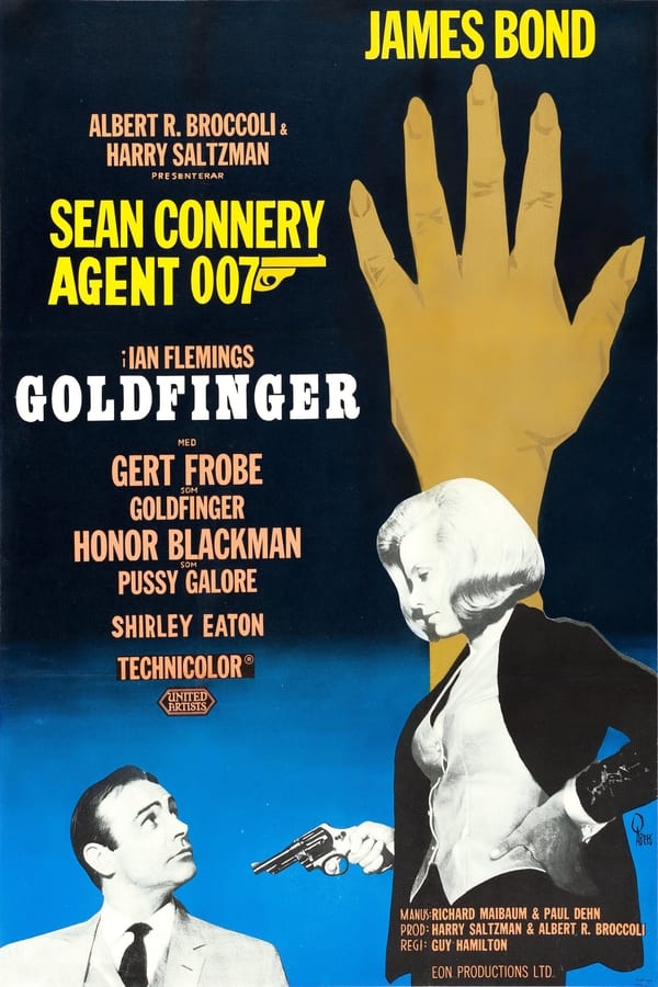 Affisch för Goldfinger