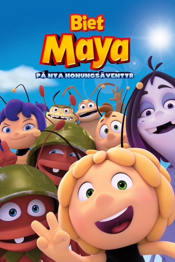 Affisch för Biet Maya - På Nya Honungsäventyr