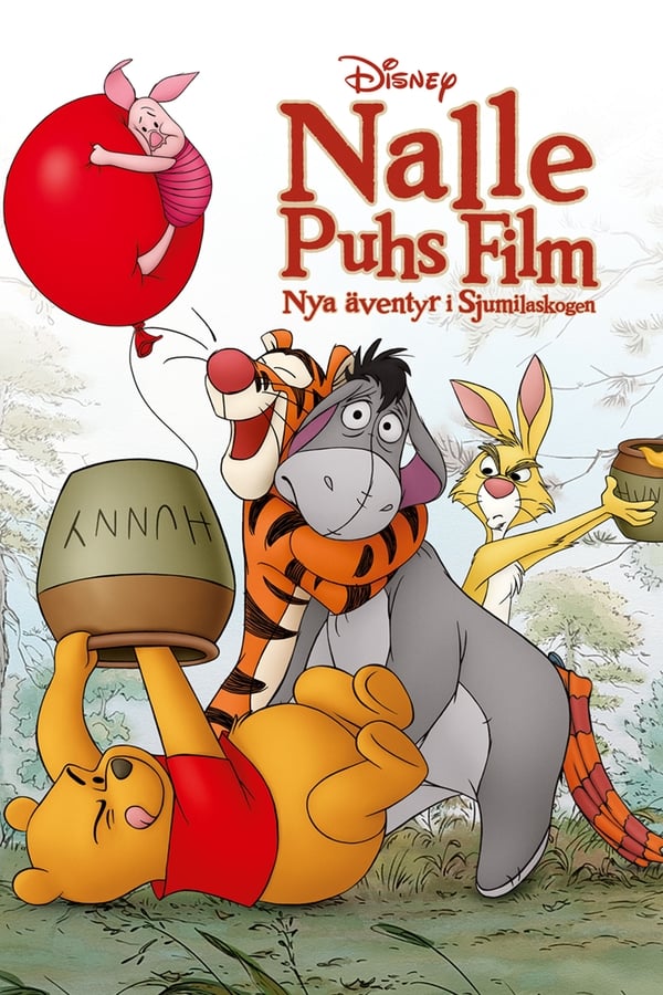 Affisch för Nalle Puhs Film - Nya Äventyr I Sjumilaskogen