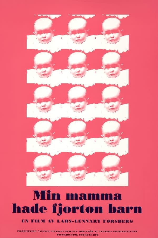 Affisch för Min Mamma Hade Fjorton Barn