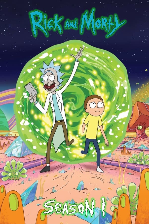 Affisch för Rick And Morty: Säsong 1