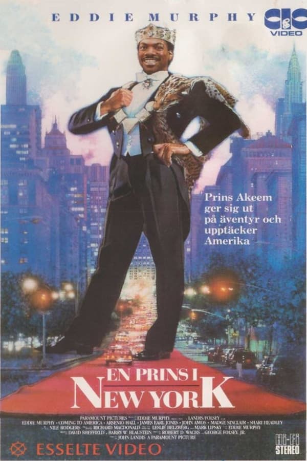 Affisch för En Prins I New York