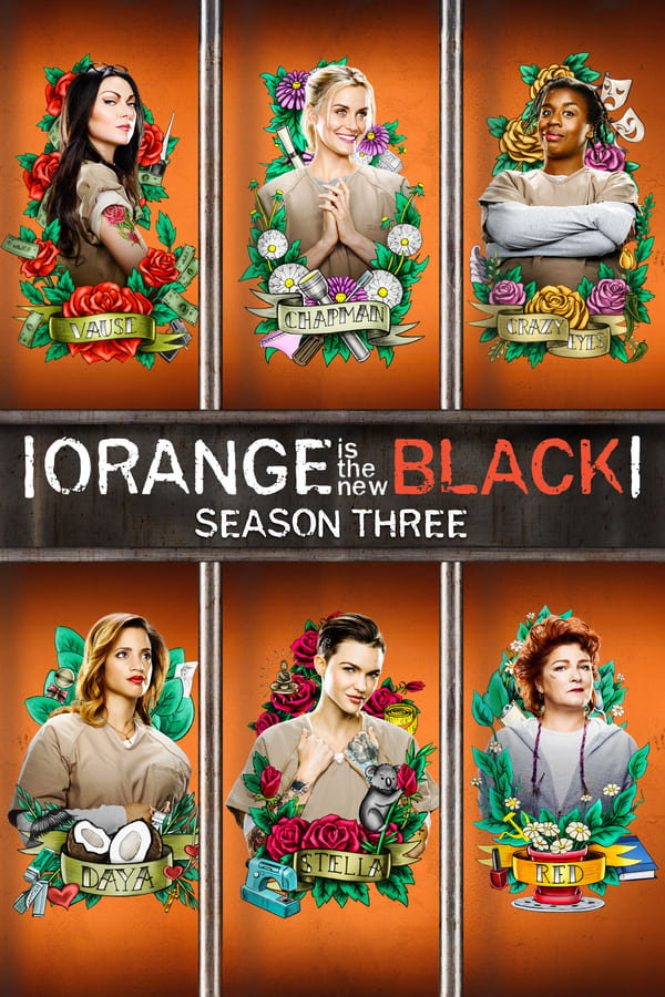 Affisch för Orange Is The New Black: Säsong 3