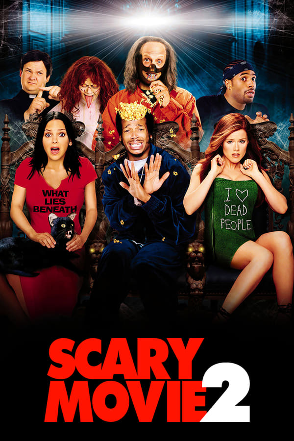 While the original parodied slasher flicks like Scream, Keenen Ivory Wayans's sequel to Scary Movie takes comedic aim at haunted house movies. A group of students visit a mansion called 