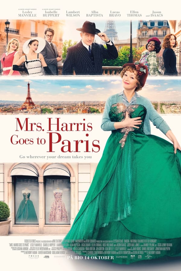 Affisch för Mrs. Harris Goes To Paris
