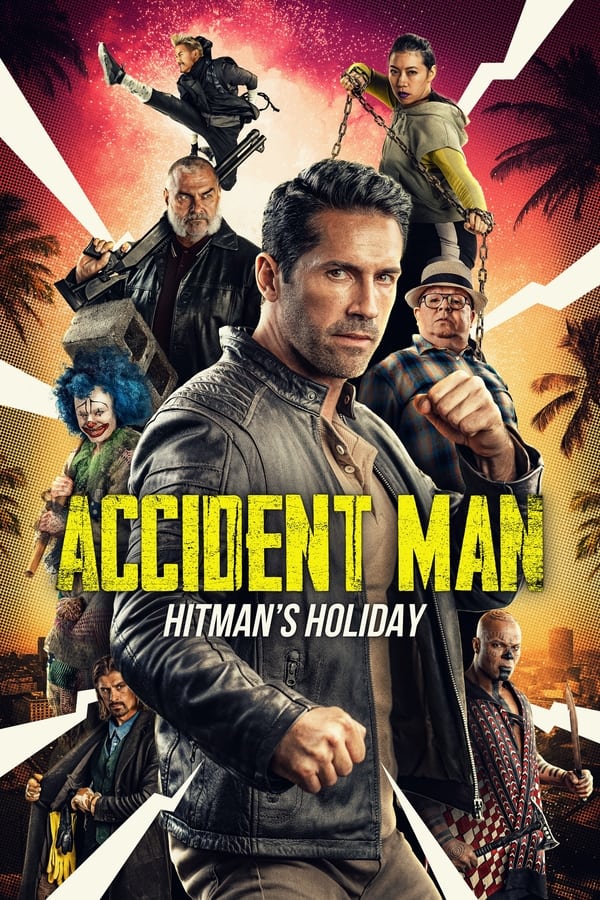 Accident Man: Hitmans Holiday (2022) 1080p HDRip ORG. [Dual Audio] [Hindi or English] x264 ESubs [2GB]