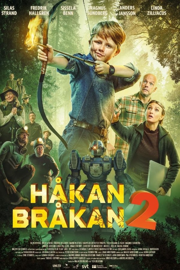 Affisch för Håkan Bråkan 2