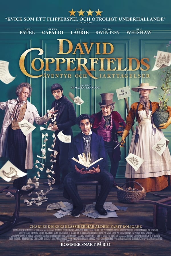 Affisch för David Copperfields Äventyr Och Iakttagelser
