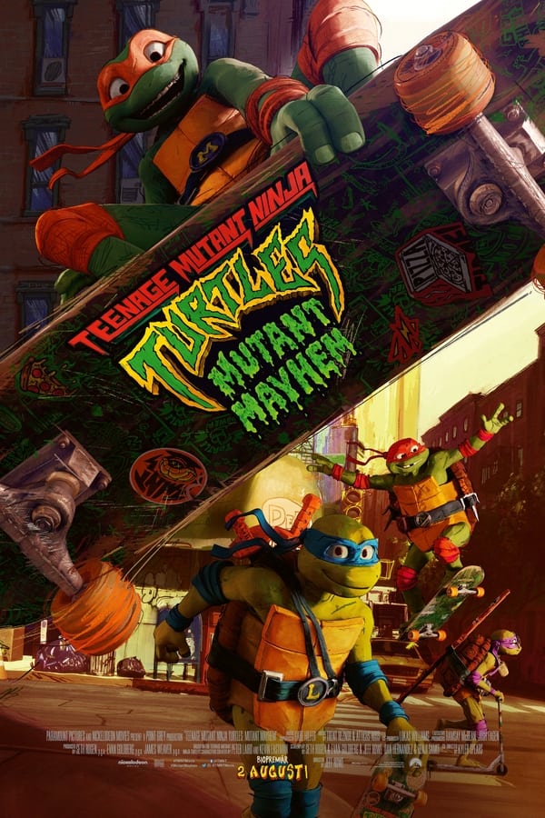 Affisch för Teenage Mutant Ninja Turtles: Mutant Mayhem