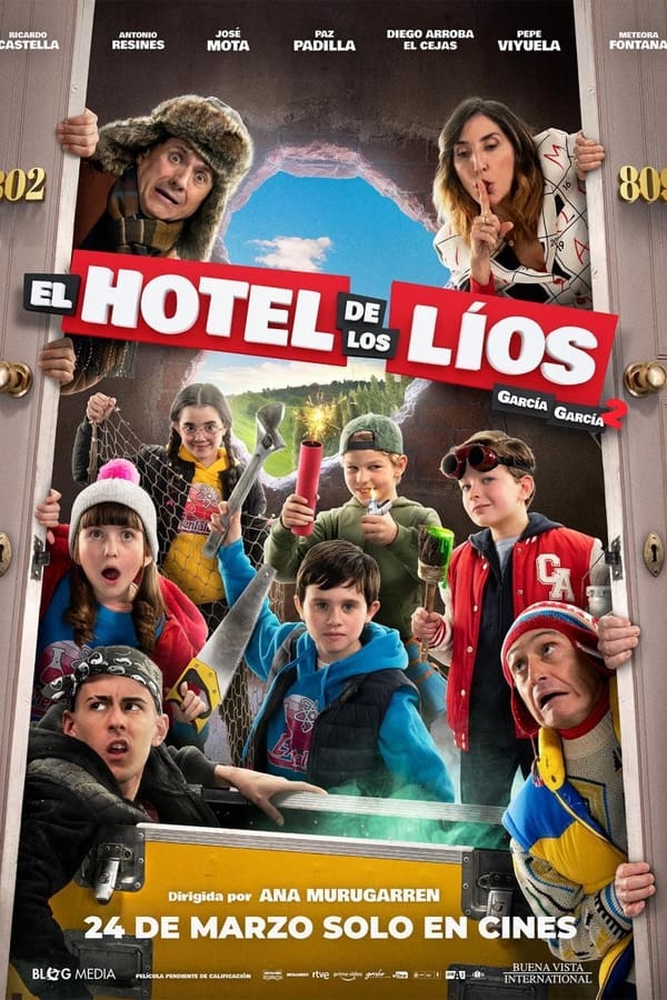 El hotel de los líos García y García 2 (2023) Full HD WEB-DL 1080p Dual-Latino