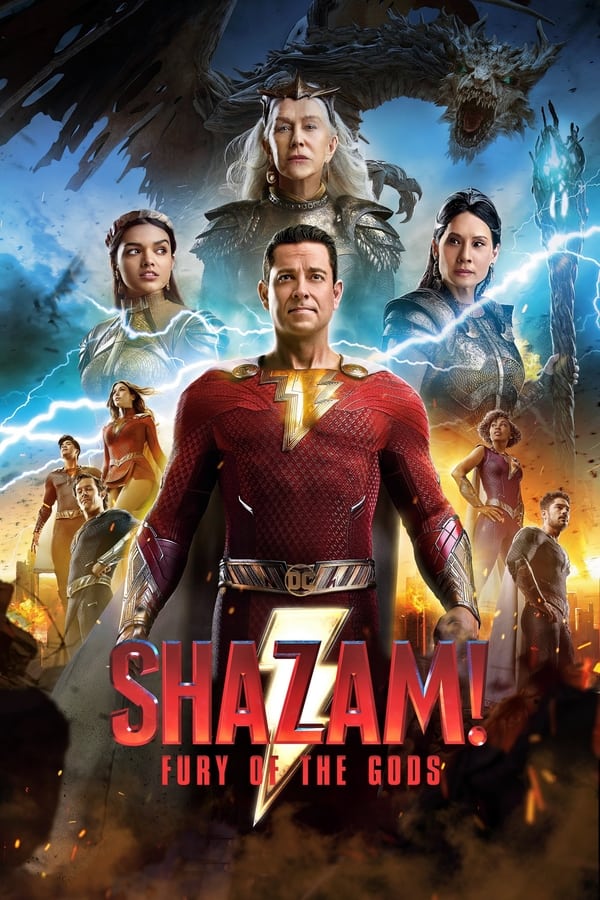 Shazam! Fury of the Gods (2023) WEB-DL [Hindi ORG 5.1 & English] 1080p 720p & 480p Dual Audio [x264/HEVC] | Full Movie