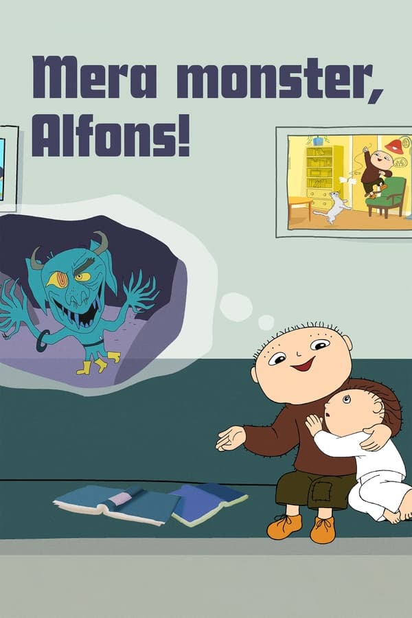 Affisch för Mera Monster, Alfons!