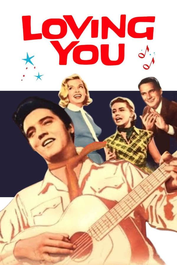 Affisch för Ung Man Med Gitarr
