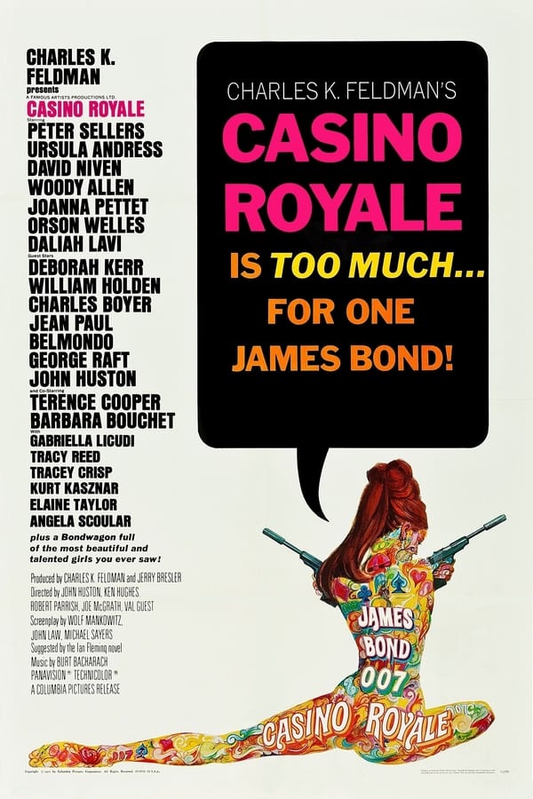 EN - Casino Royale (1967) PETER SELLERS, GEORGE RAFT, BELMONDO