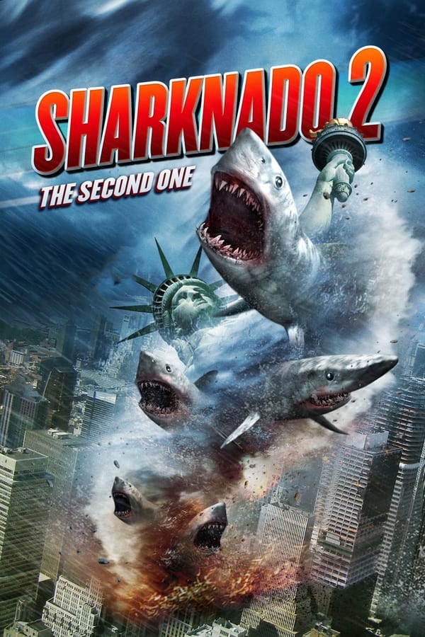 Affisch för Sharknado 2: The Second One